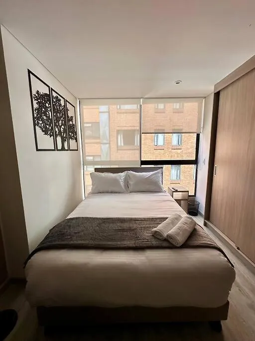 Nuevo Y Chic Apartaestudio En Corferias Bogotá Apartament